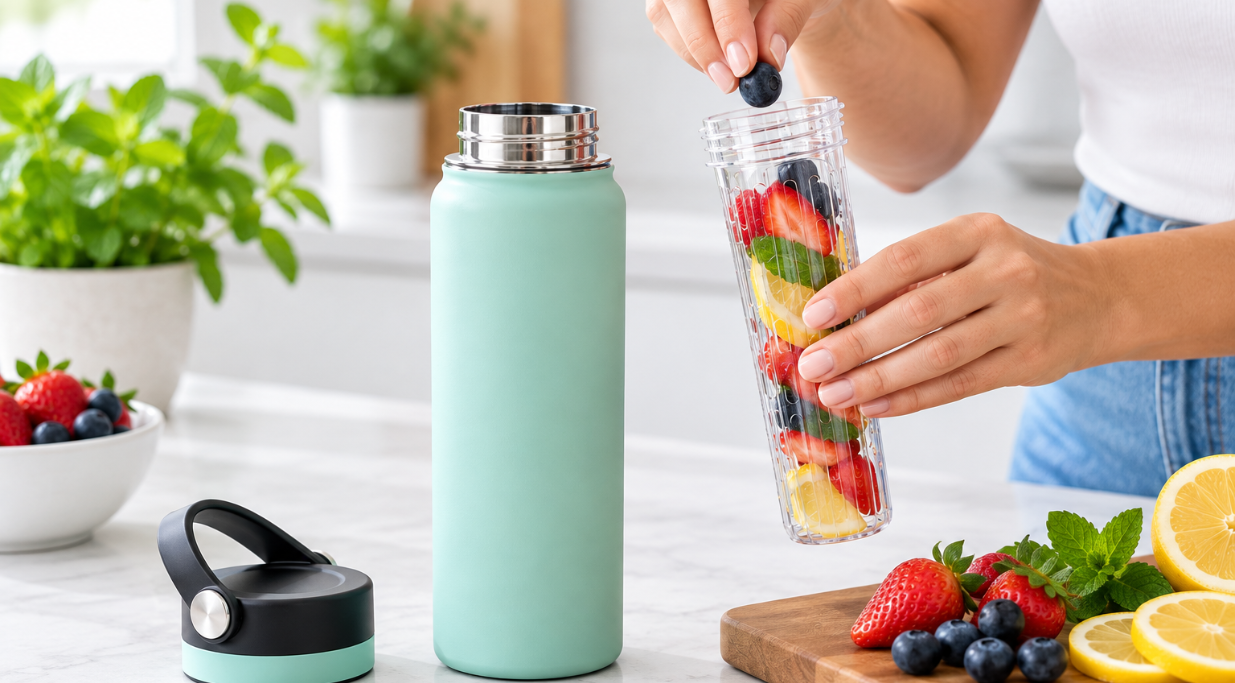 Fruit Infuser Water Bottle