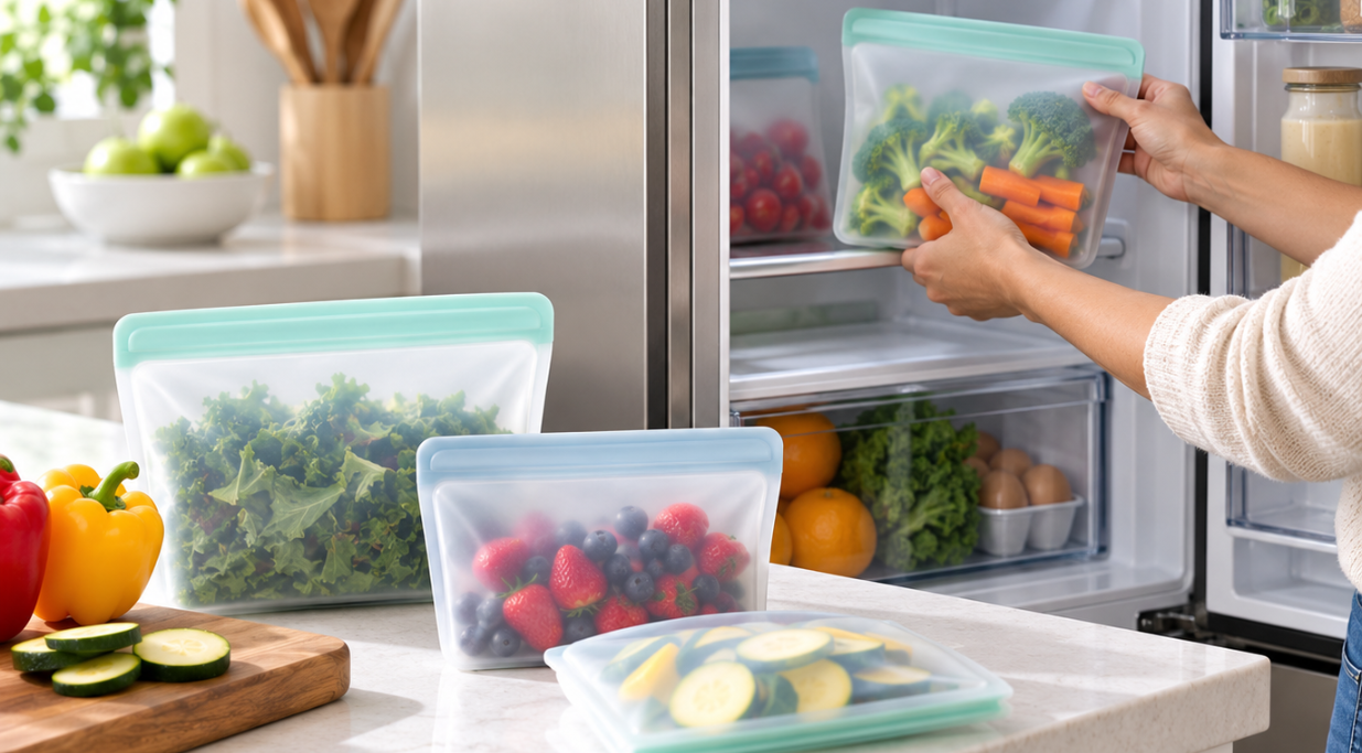 Silicone Food Storage Bags