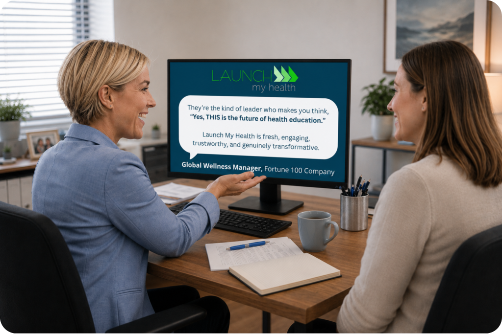 Launch My Health   In A Category Of On